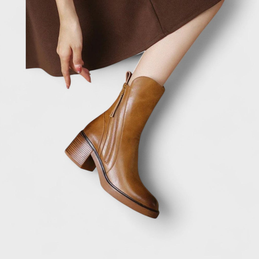 Garciel - Elegantes Botines de Cuero