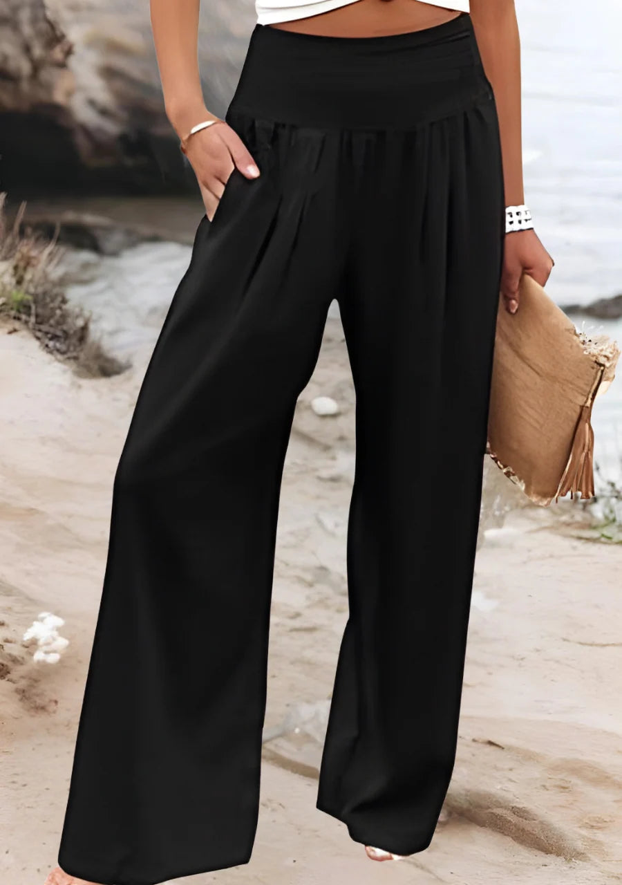 Positano | Pantalones anchos de playa