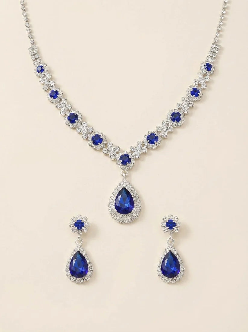Véra - Elegante Set de Joyas de Cristal