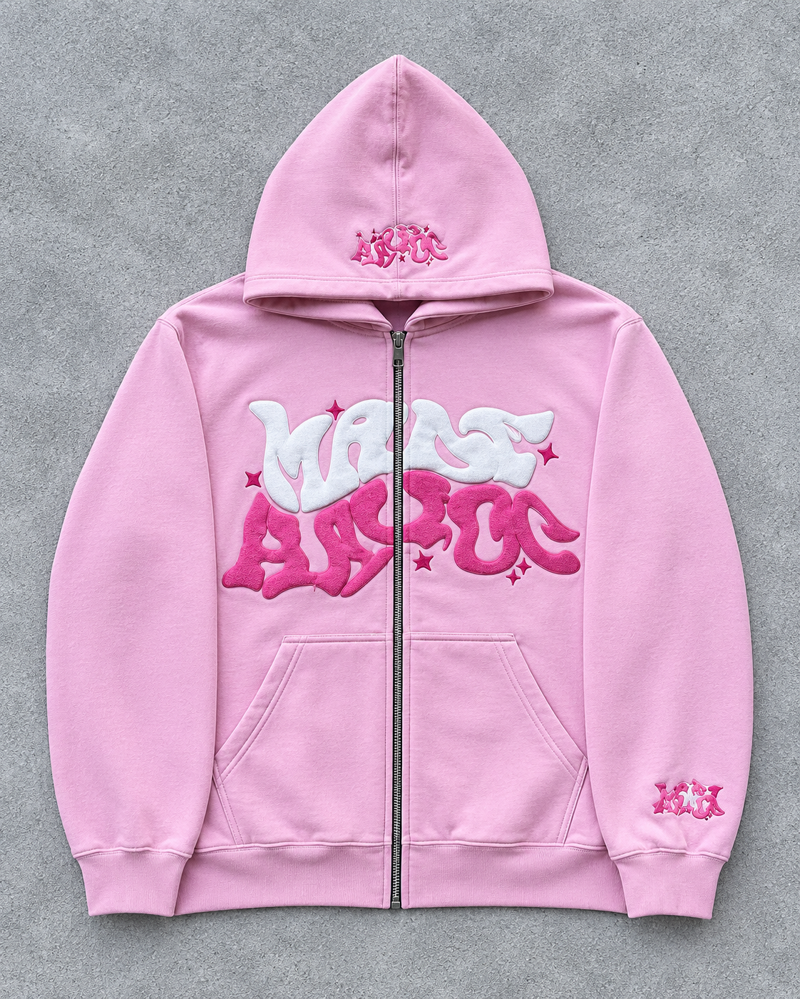 Sudadera con Capucha y Cremallera