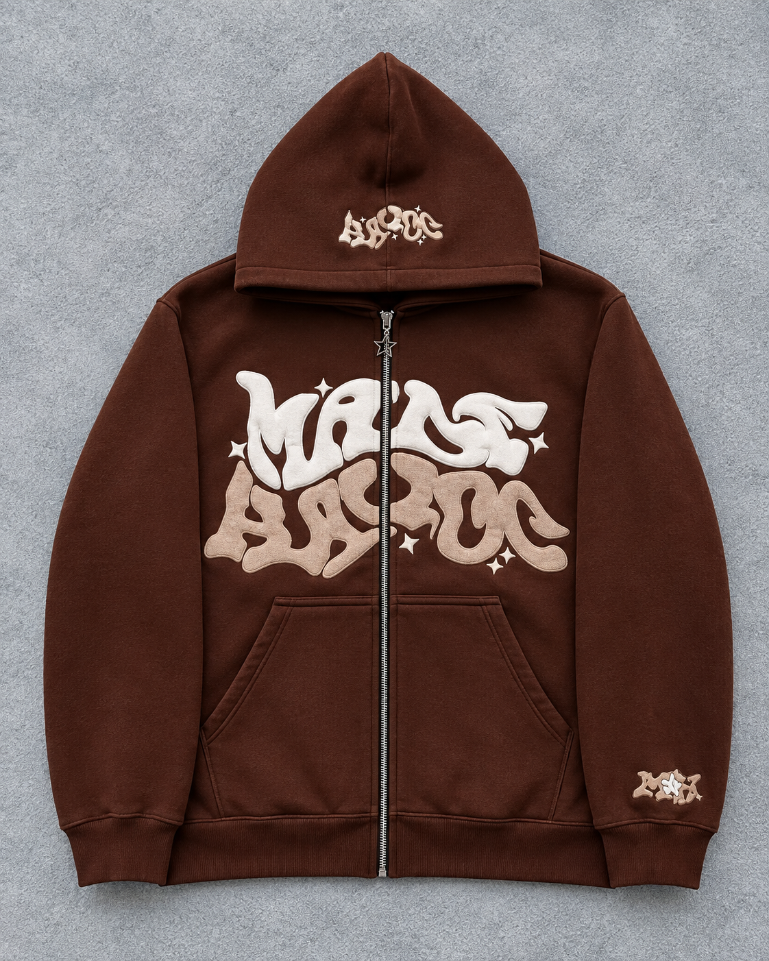 Sudadera con Capucha y Cremallera