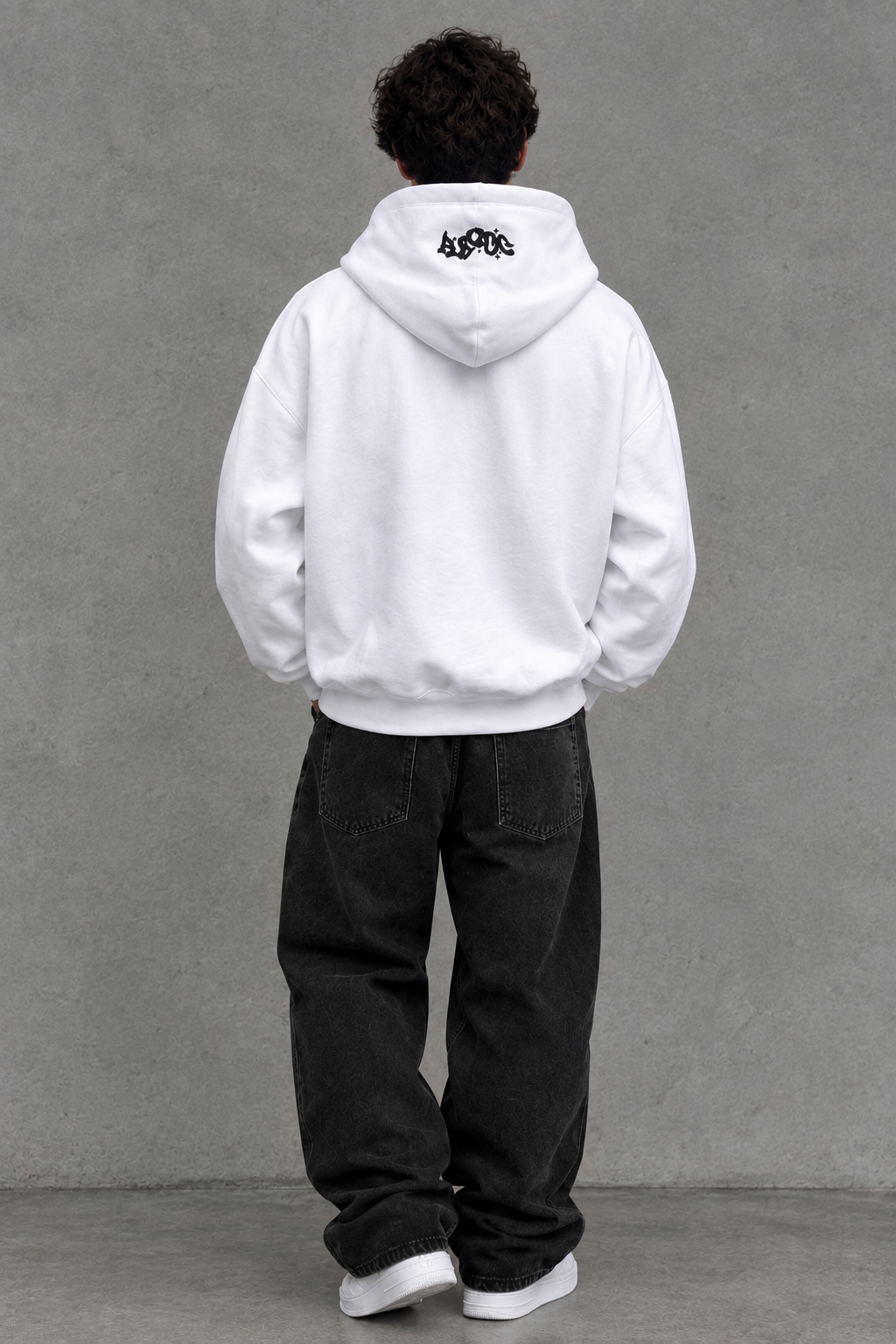Sudadera con Capucha y Cremallera