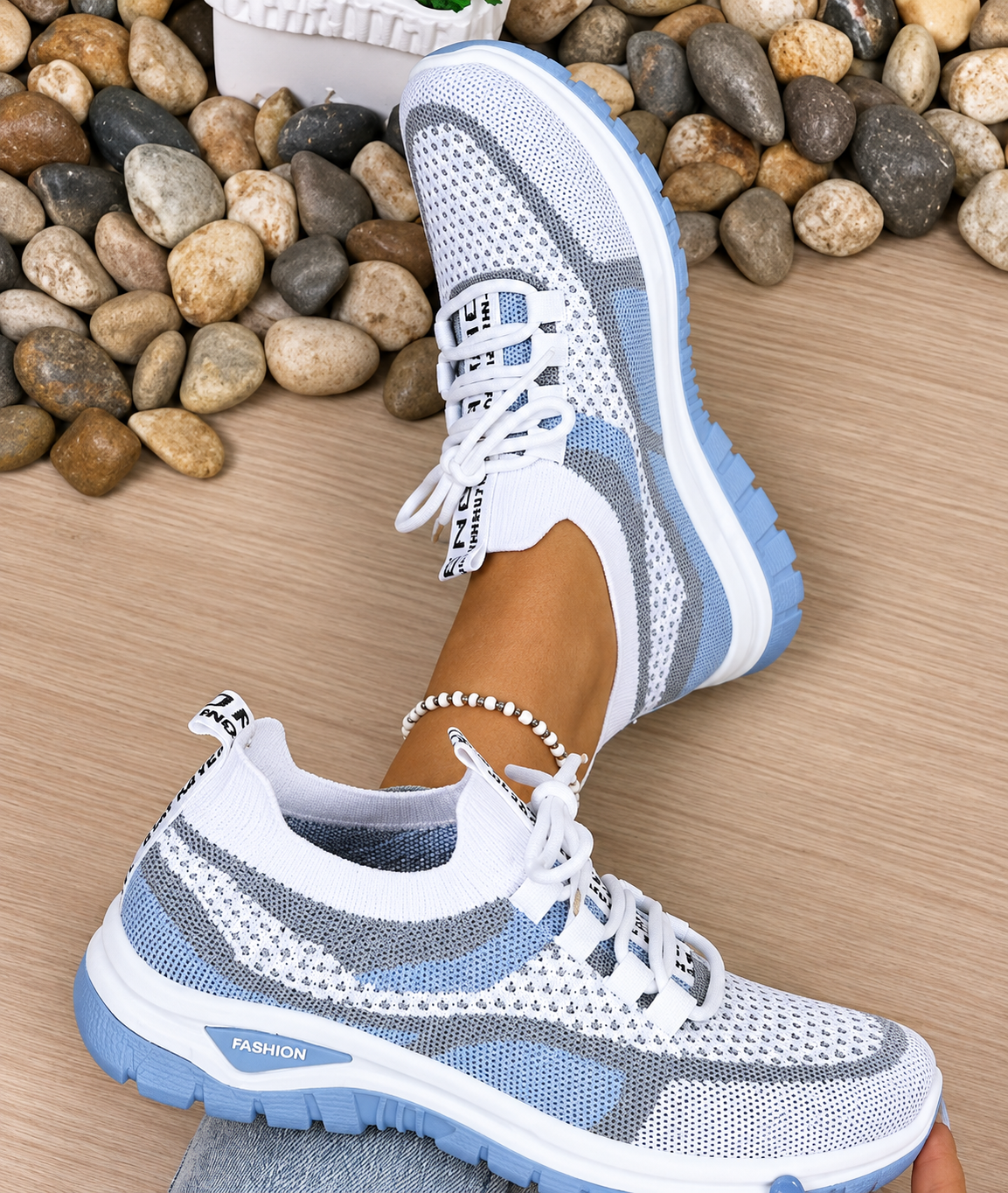 Zapatillas ligeras y cómodas