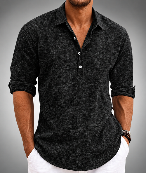 Camisa clásica de algodón