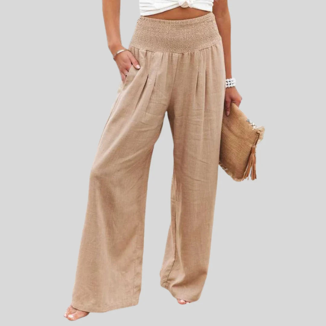 Positano | Pantalones anchos de playa