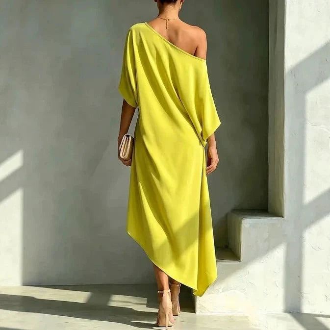 Camila | Vestido elegante asimétrico