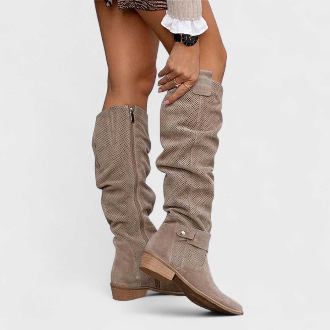 Sienna Luxe - Botas Hasta la Rodilla Chic