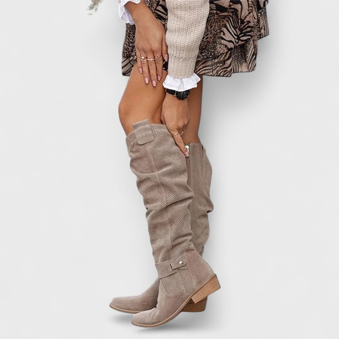 Sienna Luxe - Botas Hasta la Rodilla Chic