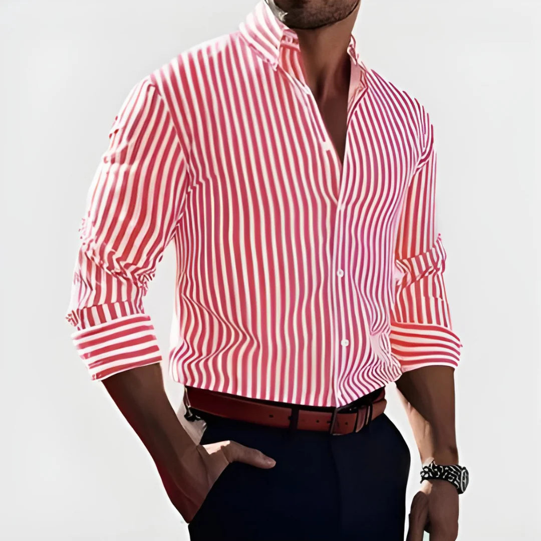 Cristiano | Camisa de rayas elegante