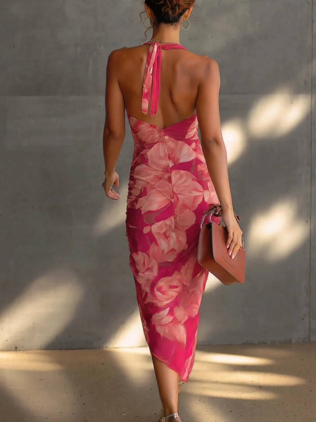 Livia | Vestido fucsia Bodycon