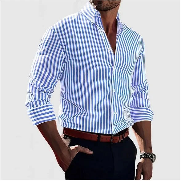 Cristiano | Camisa de rayas elegante