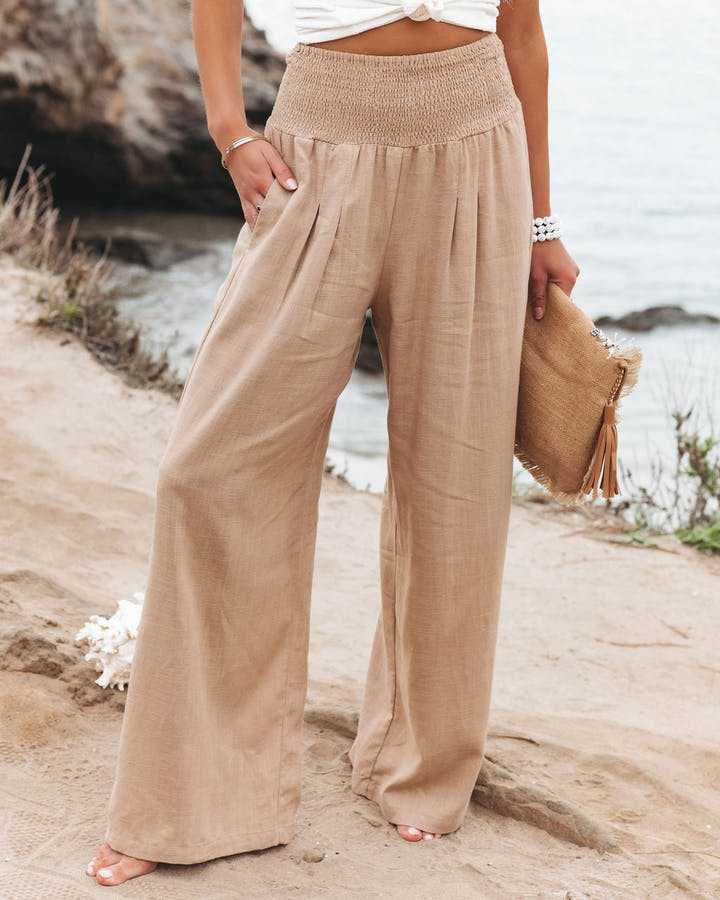 Positano | Pantalones anchos de playa