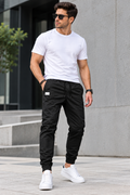 Pantalones cargo elásticos
