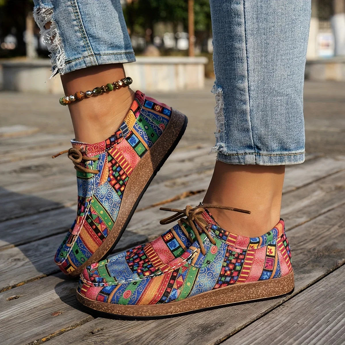 Zapatillas Ortopédicas de Confort Multicolor para Mujer