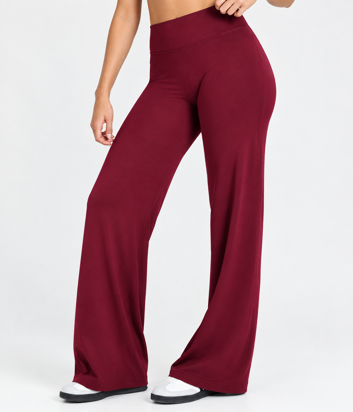 Cómodos pantalones elásticos