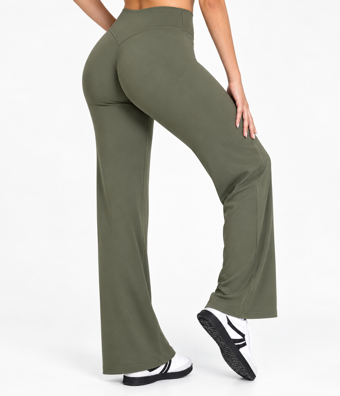Cómodos pantalones elásticos