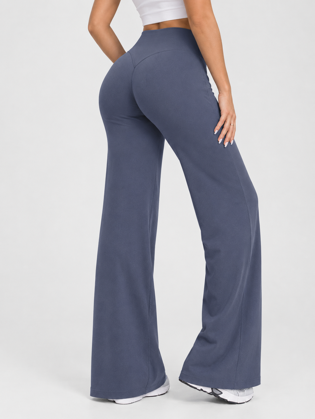 Cómodos pantalones elásticos