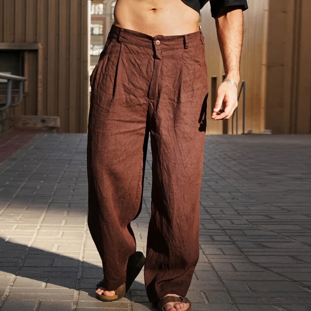 Padua | Pantalones de lino casuales