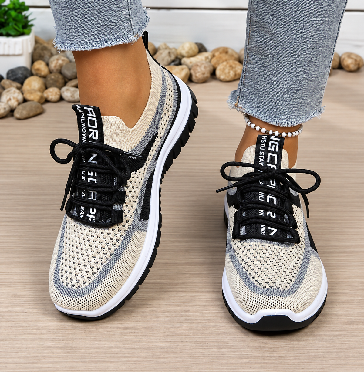 Zapatillas ligeras y cómodas